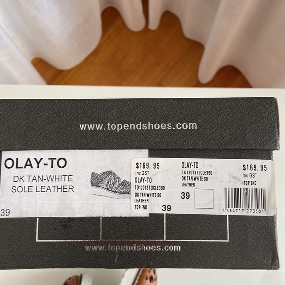 Top End Olay-To Tan Leather Sandals - Picture 5 of 5